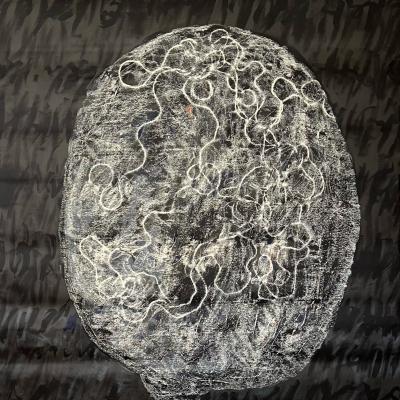 Huile Acrylique Sur Toile 190 X 140 Cm 02